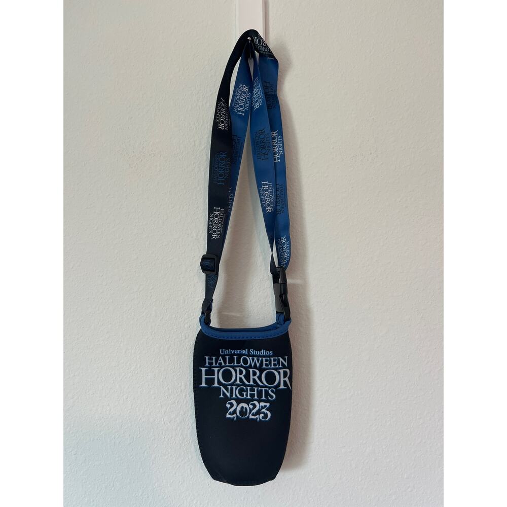 UNIVERSAL ORLANDO Halloween Horror Nights 2023 Drink Holder Lanyard